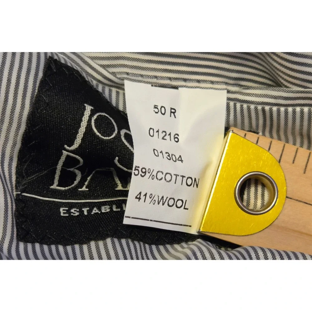 Jos. A. Bank Sports Jacket Men's Size‎ 50R Gray Wool Blend